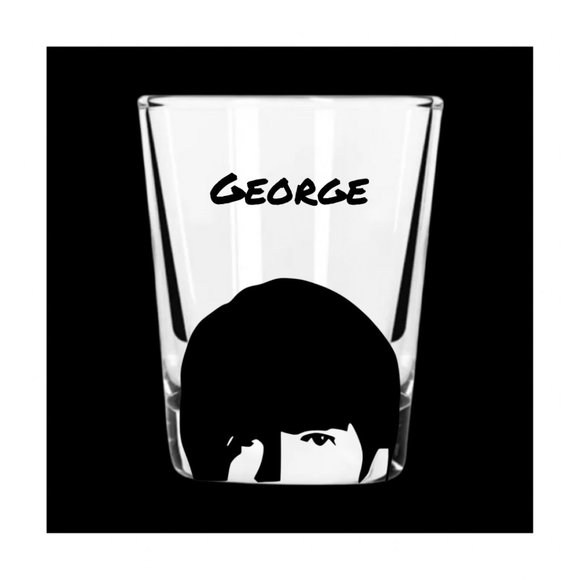 The Beatles, set of 4 Shot Glasses - Picture 3 of 5